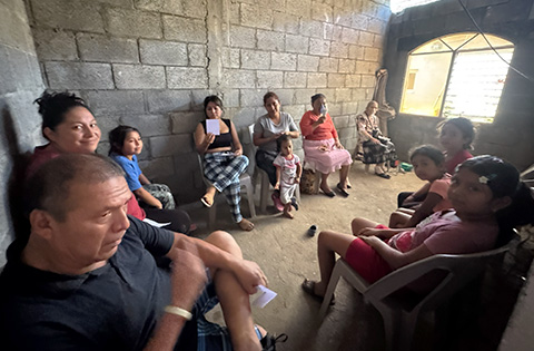 A GSG Missions mobile medical clinic in a Guatemalan village.